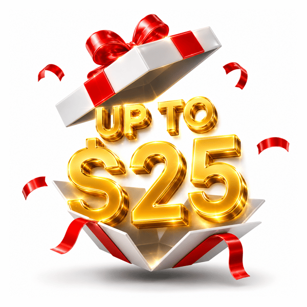 Up to 25 Dollar
