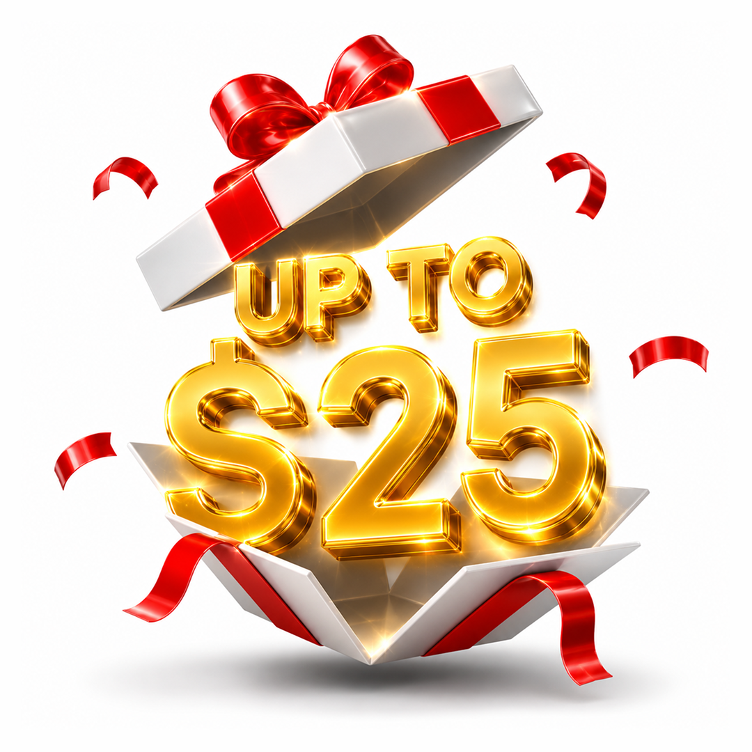 Up to 25 Dollar